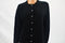 Karen Scott Womens Long Sleeve Black Luxsoft Button Down Cardigan Shrug Petite L