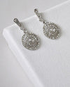 Circular Design Drop Earrings - evorr.com
