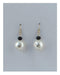Rhinestone pearl drop dangle earrings - evorr.com