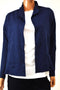 Style&Co Women's Long Sleeve Cotton Blue Collar Open-Front Cardigan Shrug Top XS - evorr.com