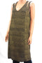 $89 City Chic Women's Gold Glitter Metallic Brown Cut-Out Bodycon Dress Plus 22W