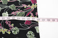 Style&Co Women Black Floral Print Keyhole Lace Trim Tunic Blouse Top Plus 0X 16W - evorr.com