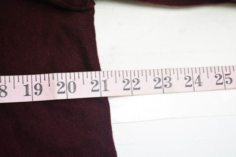 INC Concepts Women Burgundy Ruffled Buckled Convertible Cardigan Shrug Plus 0X