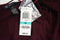 INC Concepts Women Burgundy Ruffled Buckled Convertible Cardigan Shrug Plus 0X