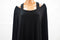 Alfani Women's 3/4-Sleeve Black Cutout Handkerchief-Hem Fit&Flare Dress Plus 18W
