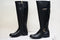 $99 NEW Alfani Women's Jadah Pointed Toe Knee‑High Zipper Boots Black Size 5 US