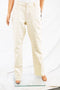 $135 Lauren Ralph Lauren Women's Ivory Coated Straight Leg Denim Jeans Plus 16W - evorr.com