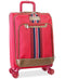 $200 Tommy Hilfiger Free port 21'' Carry On Expandable Suitcase Luggage Red