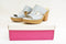 $125 New Naturalizer Women's Blue Evette Slide Wedge Heel Sandals Size US 7.5 - evorr.com
