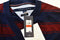 New Tommy Hilfiger Men's V-Neck Long Sleeve Pima Cotton Blue Striped Sweater XS - evorr.com