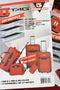 $200 NEW TAG Travel-Collection Springfield III 3 Piece Suitcase Luggage Set Red