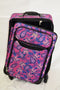 $200 TAG Travel Springfield III Print 27'' Travel Suitcase Luggage Purple Floral