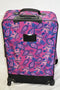 $200 TAG Travel Springfield III Print 27'' Travel Suitcase Luggage Purple Floral