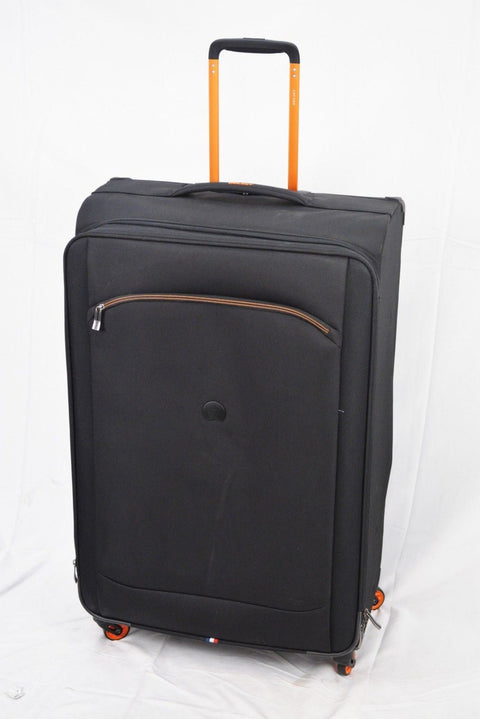 $360 DELSEY Hyperlite 2.0 29" Soft Expandable Spinner Suitcase Luggage Black
