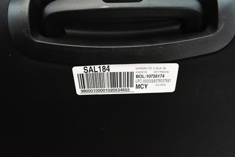 $360 DELSEY Hyperlite 2.0 29" Soft Expandable Spinner Suitcase Luggage Black