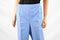 Alfred Dunner Women Linen Blend Blue Classic Pull-On Comfort Waist Dress Pant 20