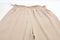 New NY Collection Women's Brown Elastic Waist Wide-Leg Pull On Culotte Pants M