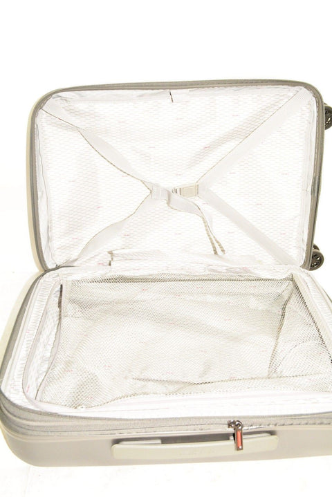 $280 Delsey Helium Shadow 4.0 21" Hard Spinner Carry On Suitcase Luggage Gray