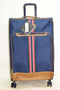 $300 Tommy Hilfiger Freeport 28" Expandable Spinner Suitcase Luggage Blue