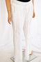 American Rag Cie Women White Pull On Lace Wide Leg Palazzo Pant M