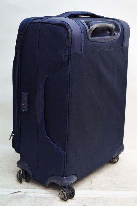 $560 Samsonite Silhouette XV 25" Expandable Spinner Suitcase Luggage Blue