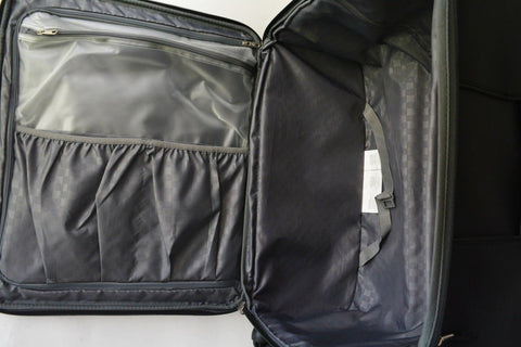 $560 Samsonite Stackit 2 Soft 25'' Spinner Expandable Luggage Suitcase Black