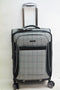 $280 New Perry Ellis Portfolio 21" Expandable Spinner Carry On Luggage Checks