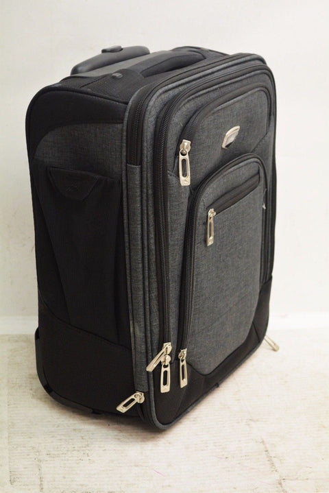 High Sierra Wheeled Under Seat Suitcase Carry-on Travel Tote Bag Gray