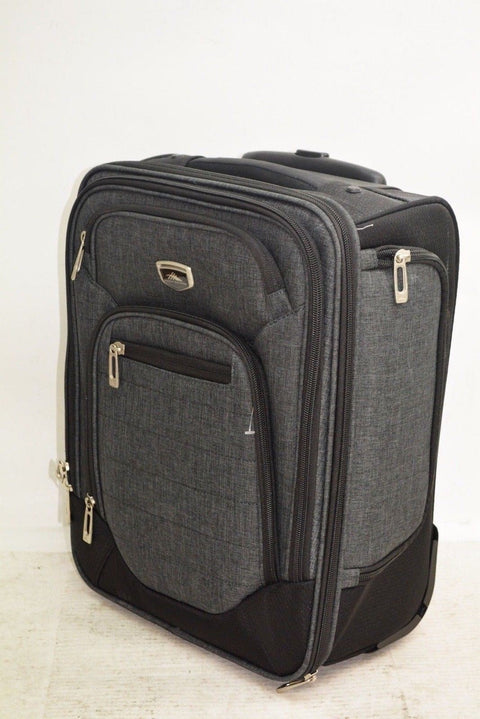 High Sierra Wheeled Under Seat Suitcase Carry-on Travel Tote Bag Gray