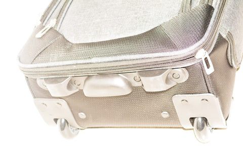 High Sierra Wheeled Under Seat Suitcase Carry-on Travel Tote Bag Gray