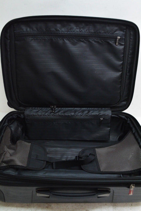 Kirkland SignatureTM Hybrid Spinner 21" Carry-On Luggage Black