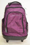 Travel Select 18" Rolling Wheels Travel-Backpack Bag Purple