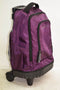Travel Select 18" Rolling Wheels Travel-Backpack Bag Purple