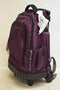 Travel Select 18" Rolling Wheels Travel-Backpack Bag Purple