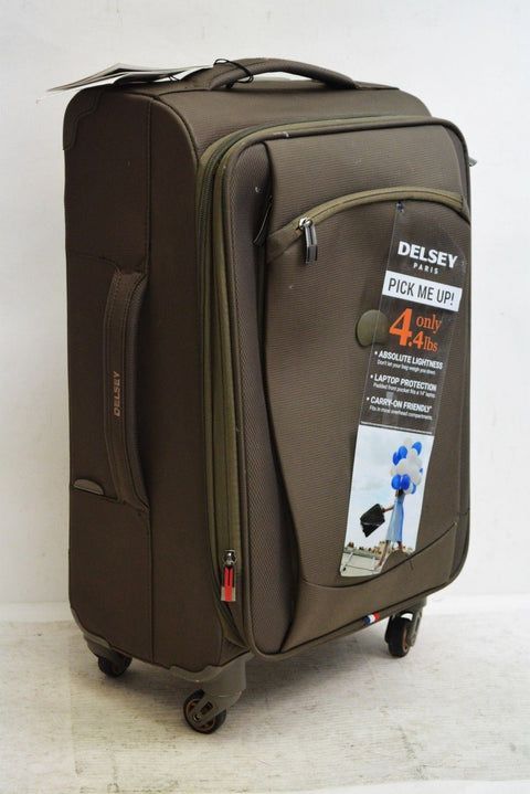 $240 NEW Delsey Hyperlite 2.0 20" Carry On Lightweight Spinner Suitcase Luggage