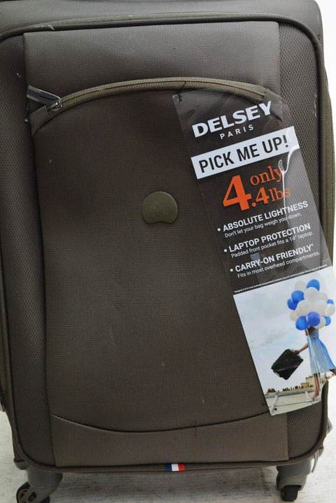 $240 NEW Delsey Hyperlite 2.0 20" Carry On Lightweight Spinner Suitcase Luggage