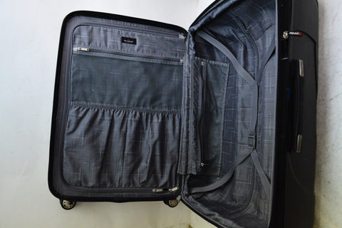 $280 Ricardo 28" Hardside Expandable Spinner Luggage Suitcase Brown