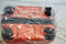 $360 NEW Travel Select Savannah 20" Hardside Spinner Carry On Luggage Orange