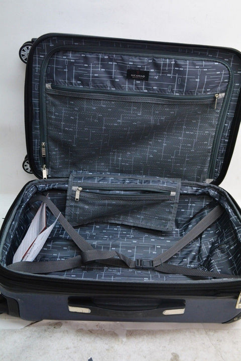 $260 Ricardo Beverly Hills 21" Hardcase Expandable Spinner Carry On Luggage Blue