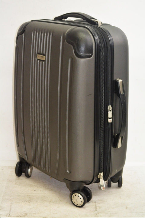 $260 Ricardo Beverly Hills 21" Hardcase 8 wheels Spinner Carry On Luggage Gray