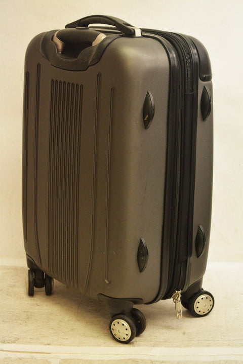 $260 Ricardo Beverly Hills 21" Hardcase 8 wheels Spinner Carry On Luggage Gray