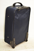 $200 TAG Springfield III Blue 20'' Luggage Carry On Suitcase Soft Rolling Wheels