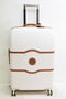 $600 Delsey Chatelet Plus 24" Hardside Spinner Suitcase Luggage Champagne