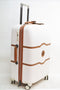 $600 Delsey Chatelet Plus 24" Hardside Spinner Suitcase Luggage Champagne