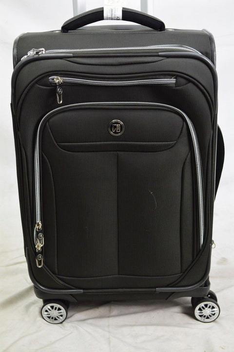 $180 REVO Evolution 21" Spinner Suitcase Gray Carry On Luggage