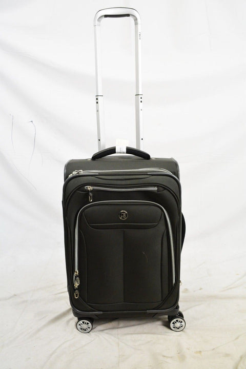 $180 REVO Evolution 21" Spinner Suitcase Gray Carry On Luggage