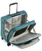 $240 New Delsey Helium Breeze 6.0 Spinner Tote Under seat Travel Bag Teal Green