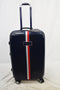 Tommy Hilfiger Basketweave Hardside 25" Spinner Suitcase Luggage Blue