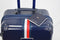 Tommy Hilfiger Basketweave Hardside 25" Spinner Suitcase Luggage Blue