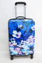 $340 NEW TAG Pop Art 20'' Carry On  2 Piece Hard Luggage Suitcase Floral Garden
